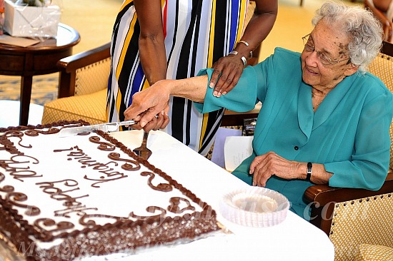 Ms Jefferson 107th Birthday Gathering